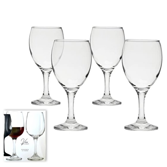 Vine Other - 4 pc Wine Goblet Set - 13.7 Ounce